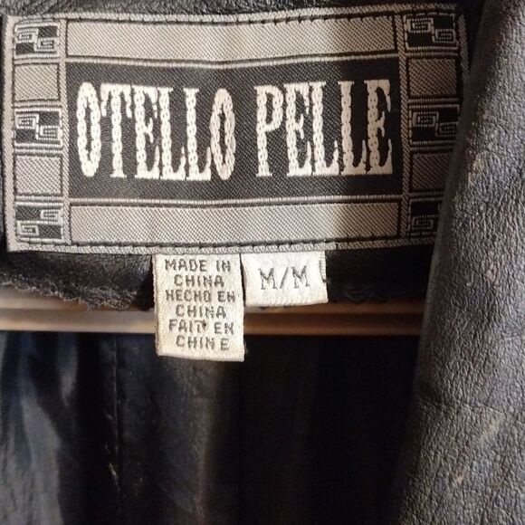 Otello Pelle leather trench coat - Picture 2 of 12